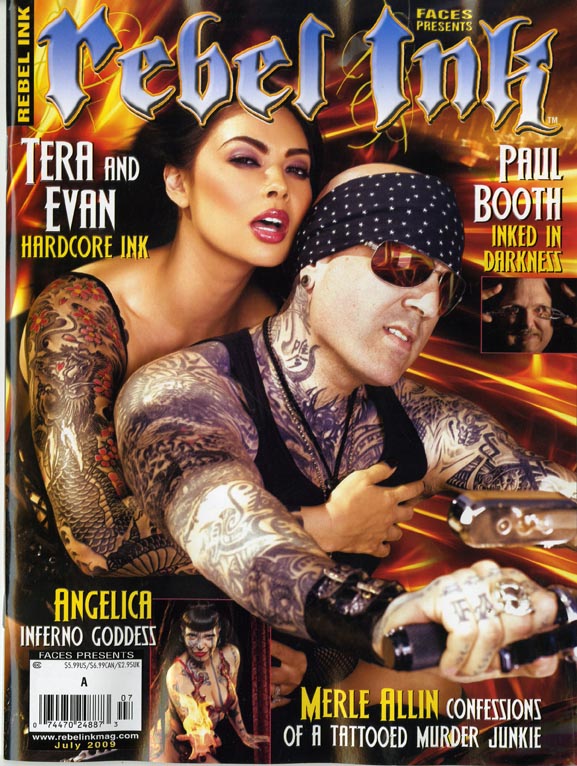 books : Tattoo Artist Magazine #14 w/CD tribal aztec tattoos free celtic 