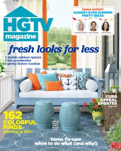 HGTV July Aug 15 Cover